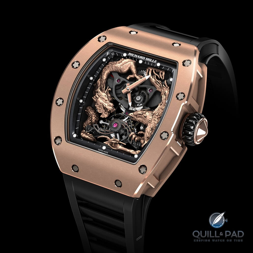 Richard Mille RM 57-01 tourbillon in collaboration with Jackie Chan