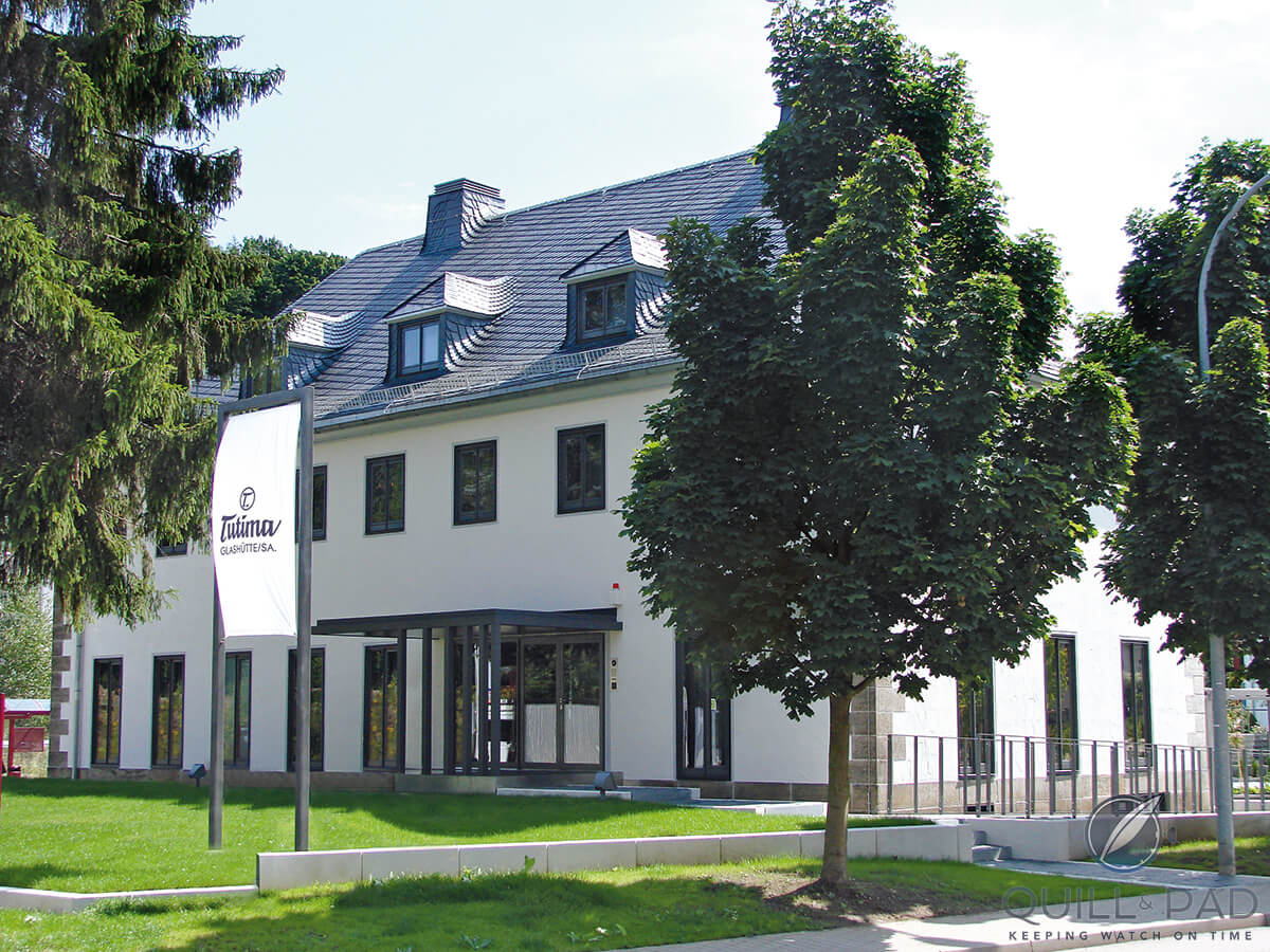 The new Tutima headquarters and factory in Glashütte
