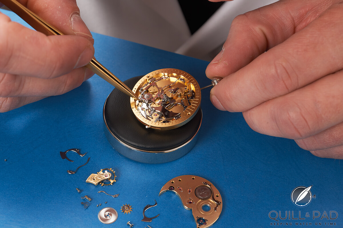 Assembling a Tutima Hommage Minute Repeater