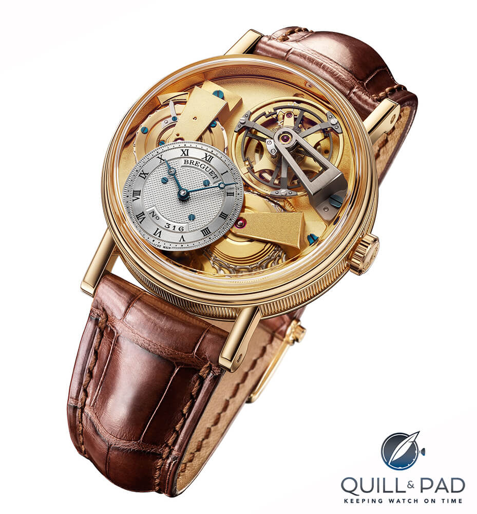 Breguet Tradition Fusée Tourbillon in red gold