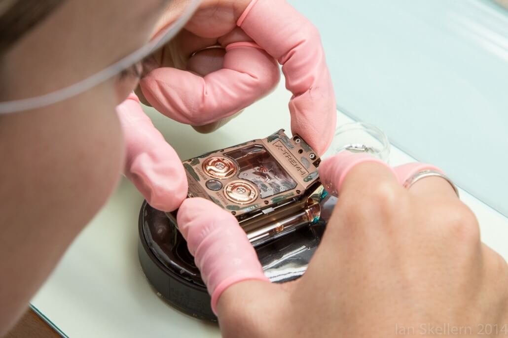 Fitting the case back of the Christophe Claret X-TREM-1 Chocolate