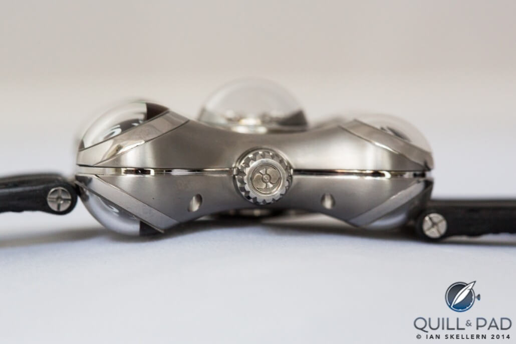 The MB&F HM6 side-on