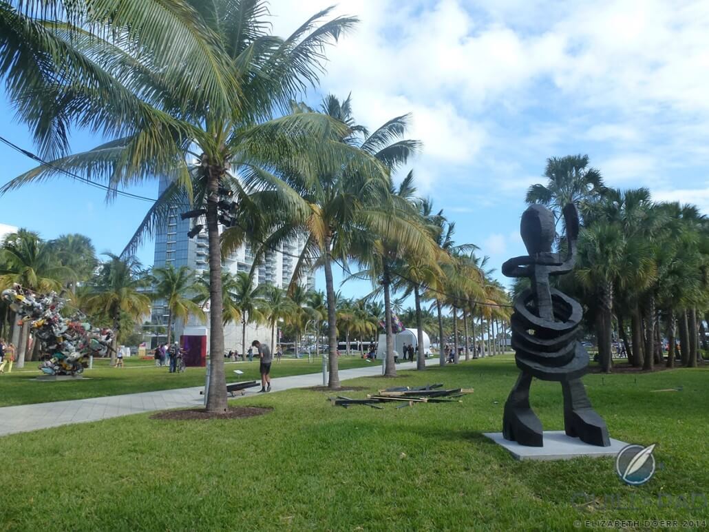 Collins Park during Art Basel Miami 2014
