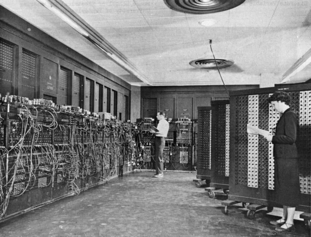 ENIAC was an early-generation computer, so despite its size, was relatively simple by today's standards; that doesn't mean it would be easy to make one, though