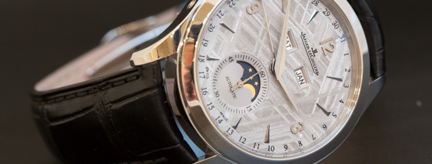 Jaeger-LeCoultre Master Calendar with meteorite dial
