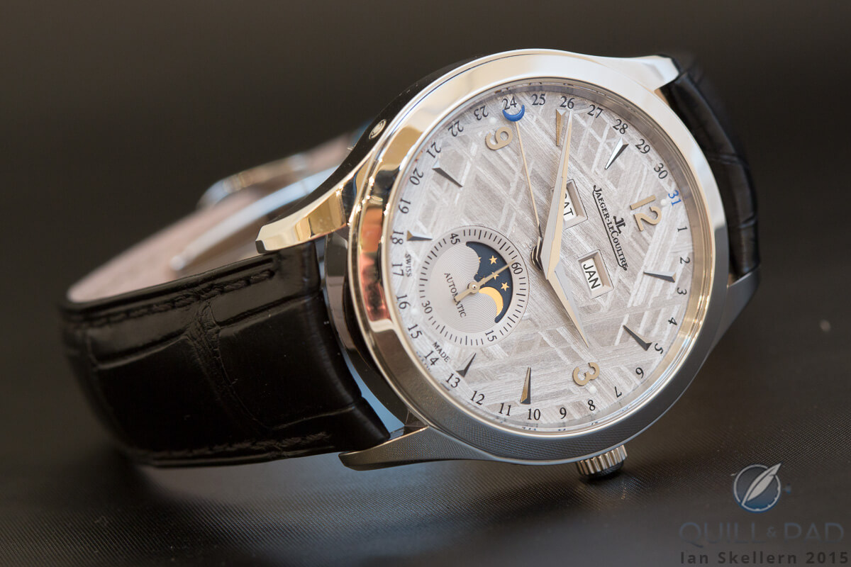Jaeger-LeCoultre Master Calendar with meteorite dial