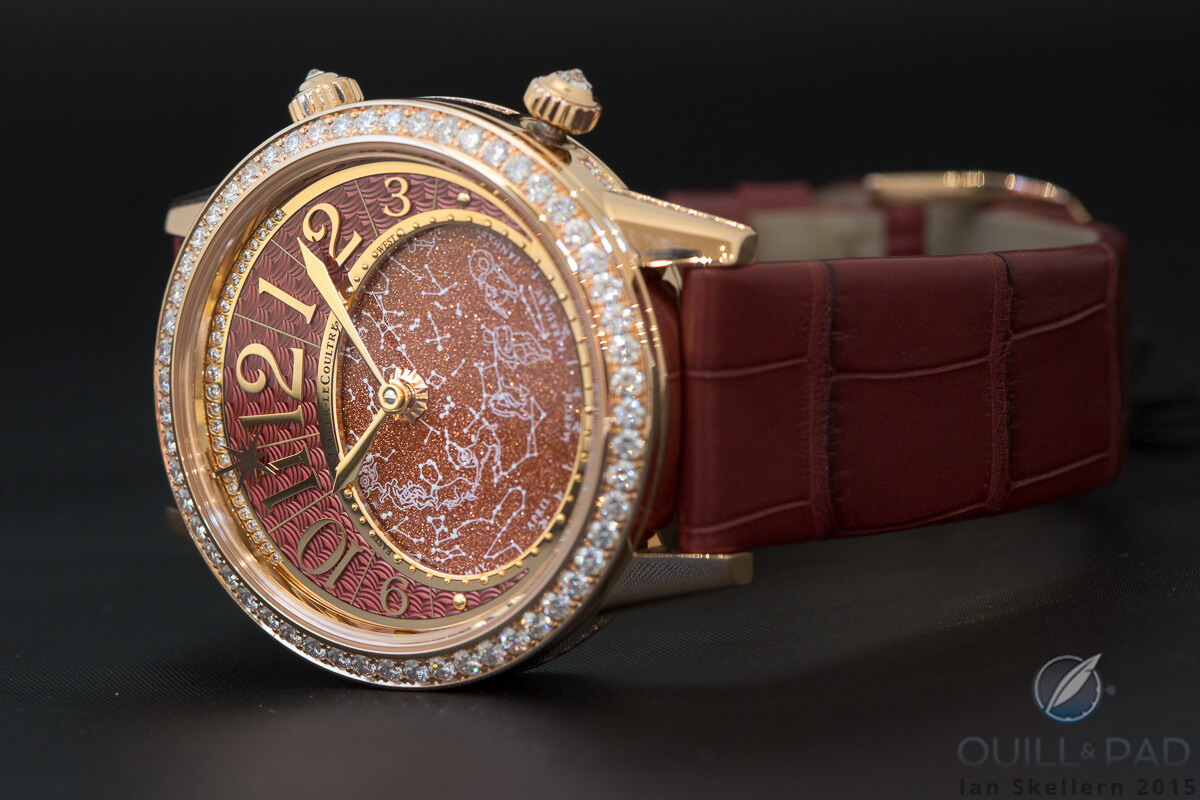 Scintillating Rendez-Vous Celestial with red aventurine by Jaeger-LeCoultre