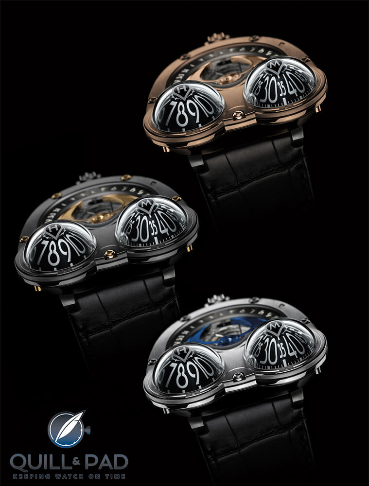 An army of MB&F HM3 Frogs