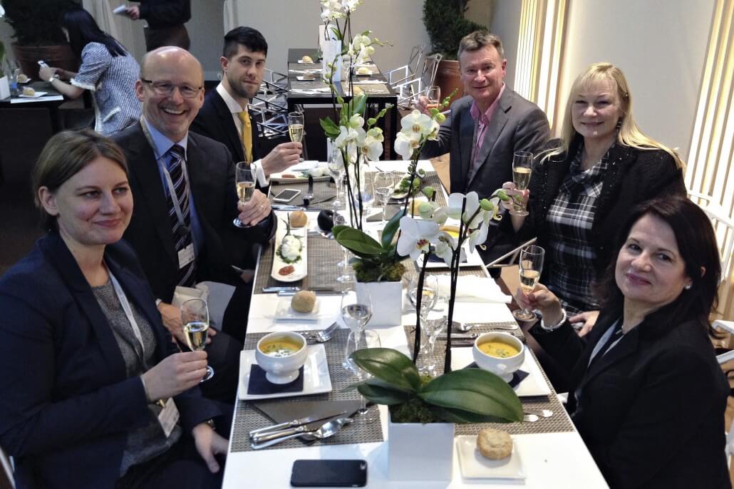 Quill & Pad team lunch at SIHH 2015