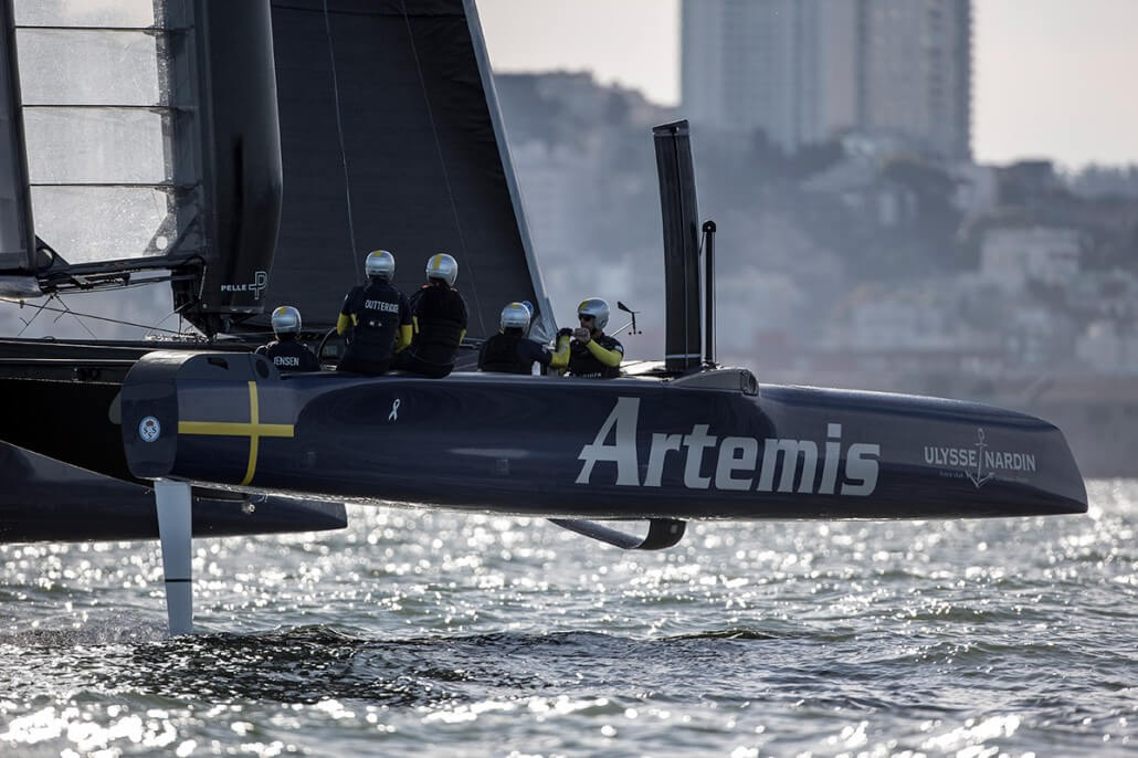 Artemis Racing partnered by Ulysse Nardin for the 35th America's Cup