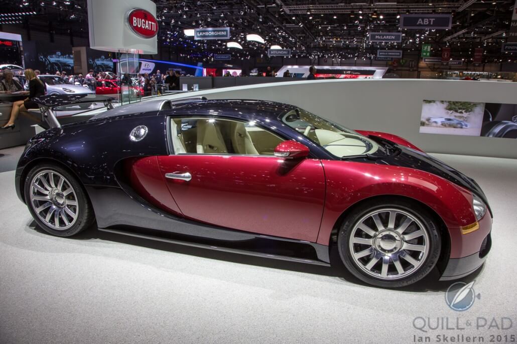 Bugatti Veyron 16.4 with a top speed of an eye-watering 407 km/h (253 mph)
