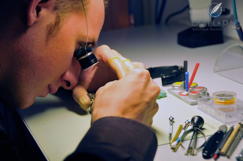 Marc Jenni, the watchmaker and fellow AHCI member who transformed Miki Eleta's dream into a production wristwatch