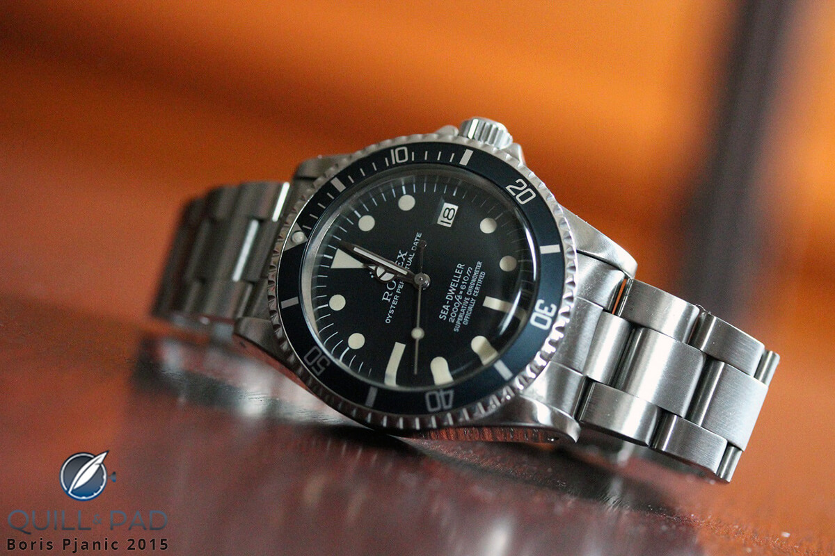 Retaliate Klappe Overskyet Rolex Sea-Dweller Reference 1665 With 'Rare' Rail Dial - Quill & Pad