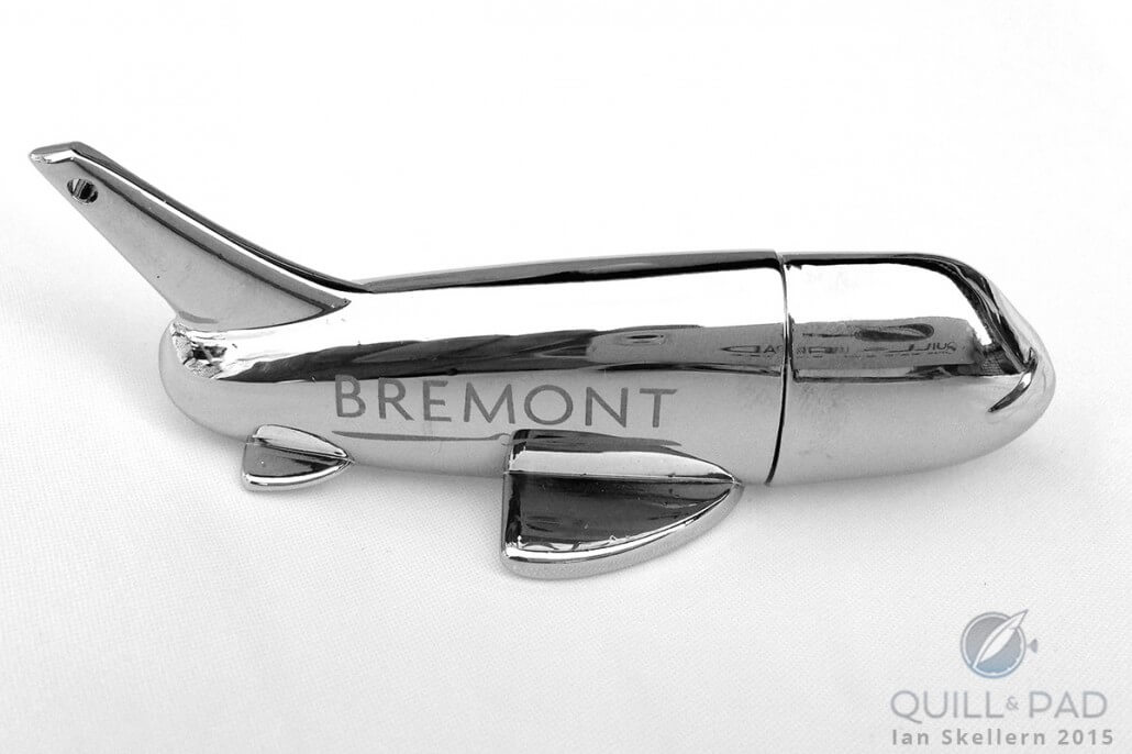 Bremont plane-themed USB key