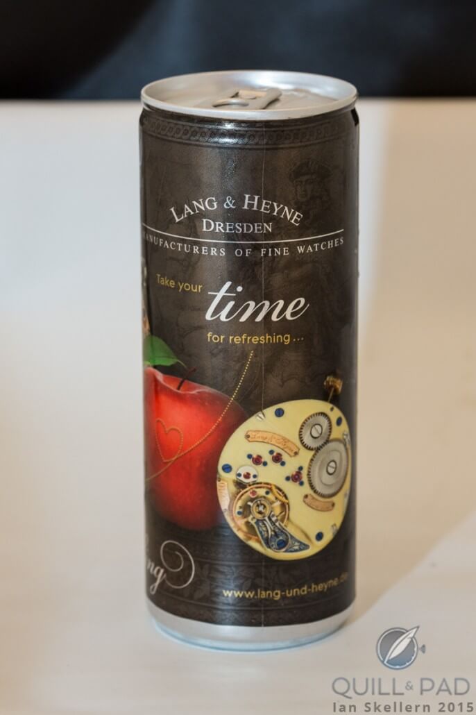Lang & Heyne apple juice spritzer