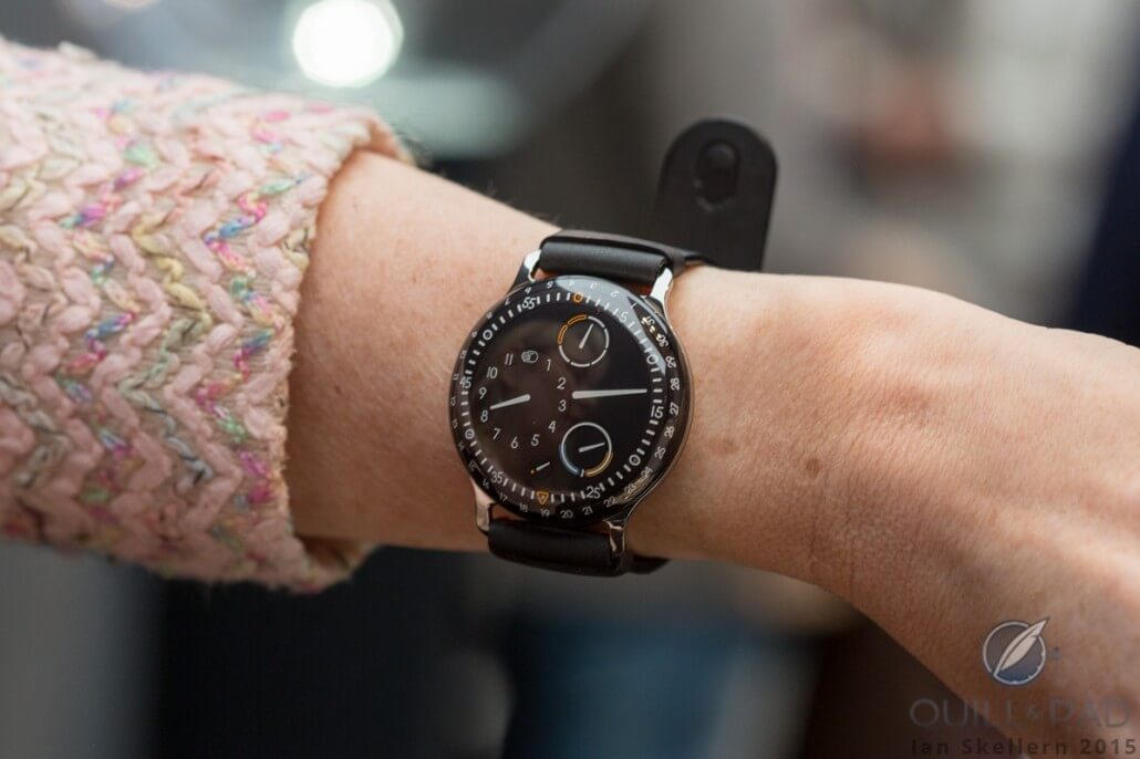 Ressence Type 3, now with oil temperature gauge