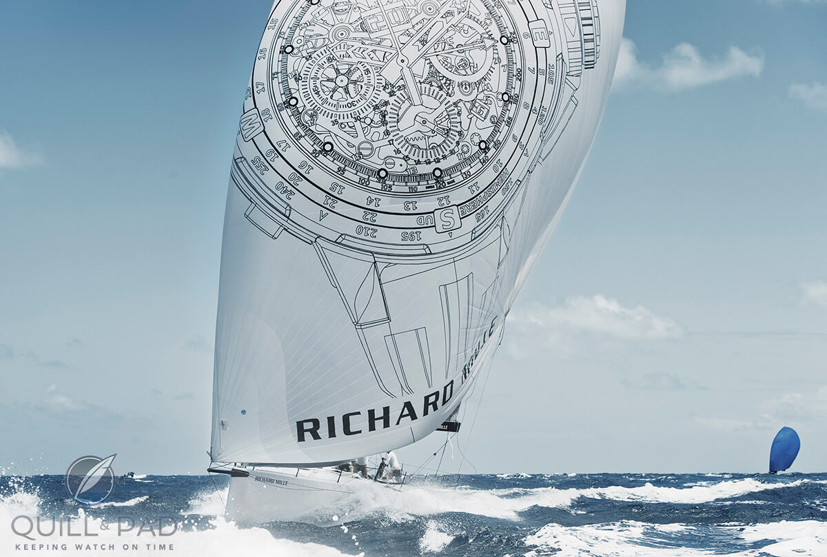 Peter Harrison's 'Sorcha' at the 2015 Voiles de St. Barth sponsored by Richard Mille (image courtesy Luc Manago)