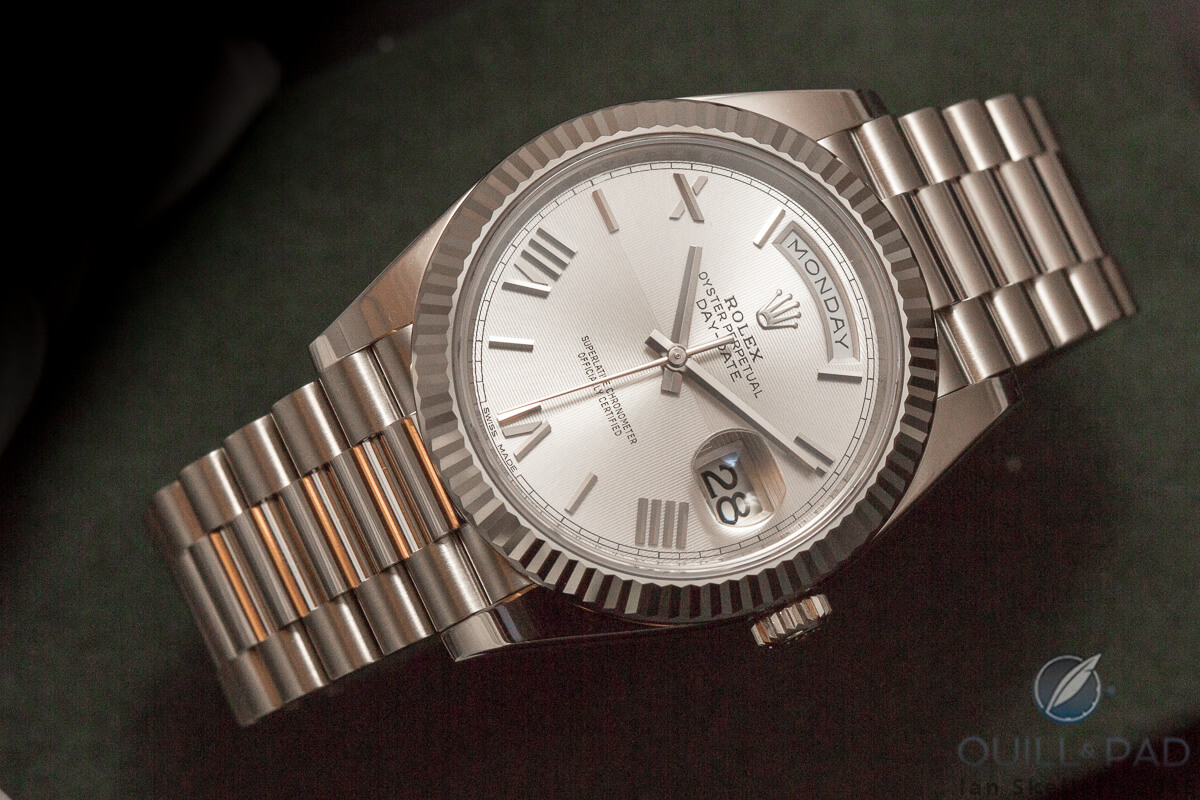 Rolex Day-Date in white gold