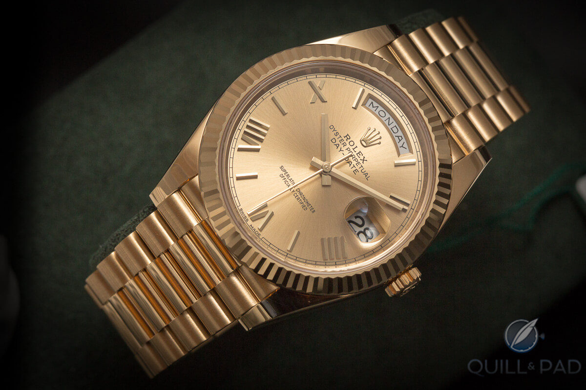 Rolex Day-Date in yellow gold