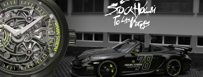The Armin Strom Porsche for the 2015 Gumball Rally