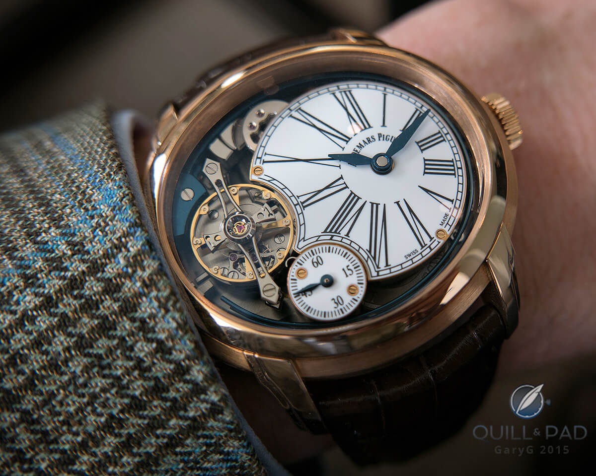 Audemars Piguet Millenary Minute Repeater in pink gold