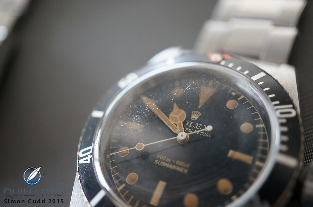 Rolex “Comex” dial Submariner Reference 1520 from 1977 (estimate CHF 50,000 - 80,000)