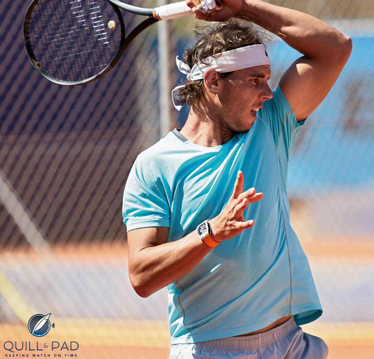Rafael Nadal's energetic style of tennis is the ultimate test for the Richard Mille RM 27-02 RN