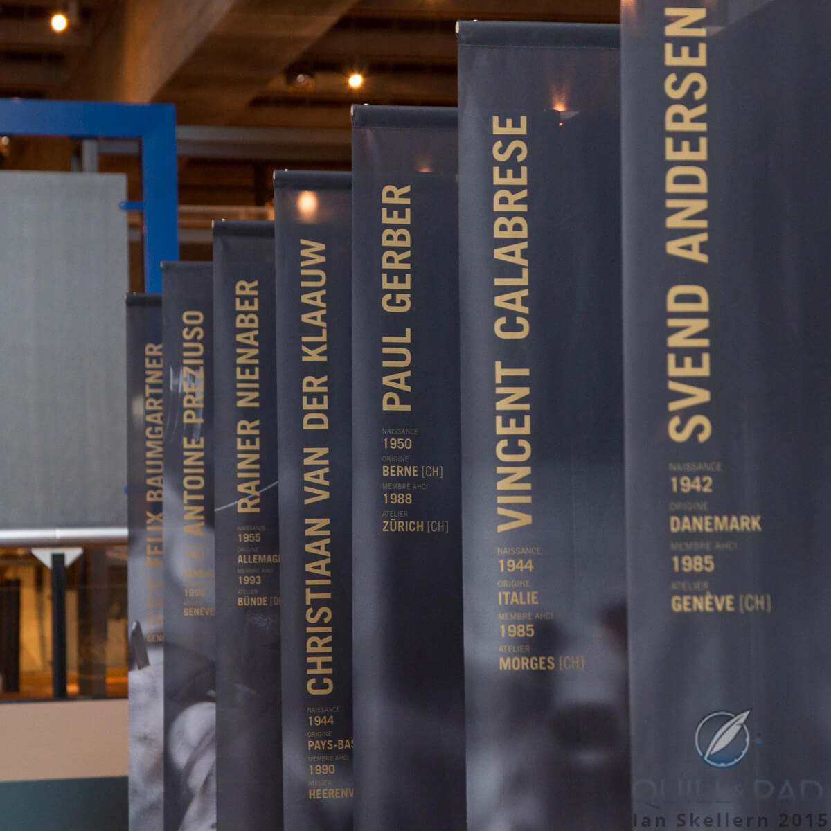 AHCI 30th anniversary exhibition at the MIH museum in La Chaux-de-Fonds in 2015