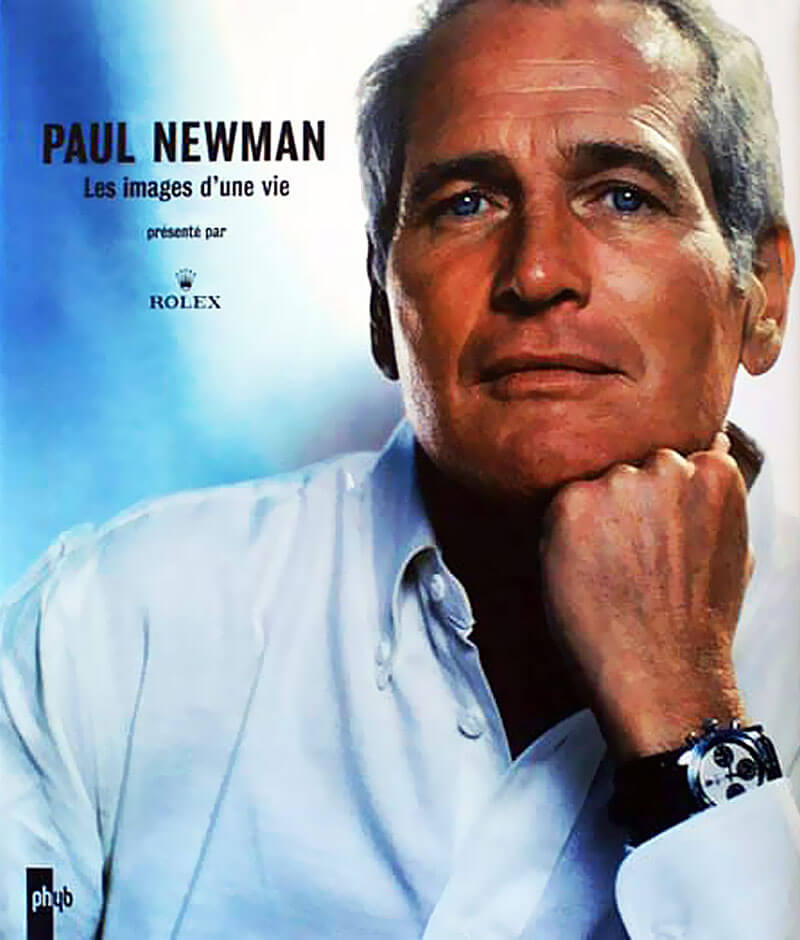Paul Newman wearing what has become known as the 
