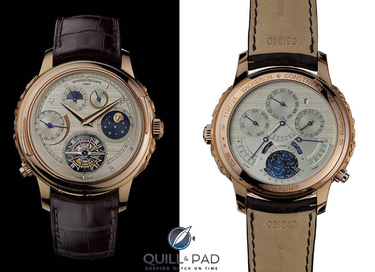 The two faces of Vladimir, a highly complicated unique piece by Vacheron Constantin's Atelier Cabinotiers Special Order department