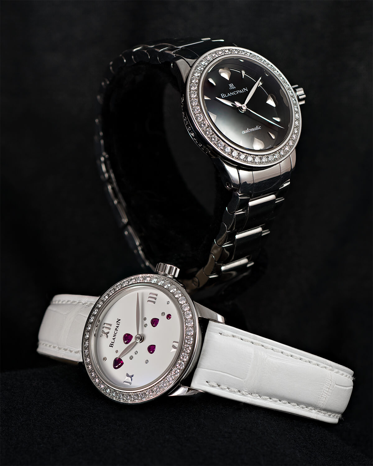 Day and night: two Blancpain ladies’ watches