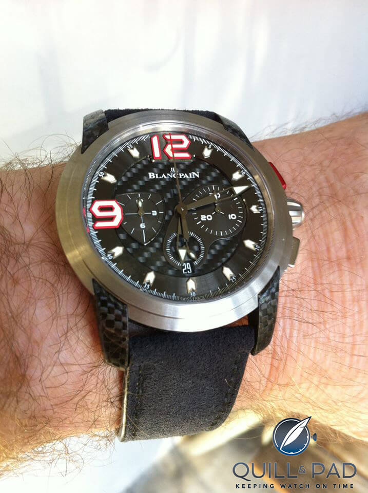 Eric Singer's Blancpain Super Trofeo Flyback Chronograph