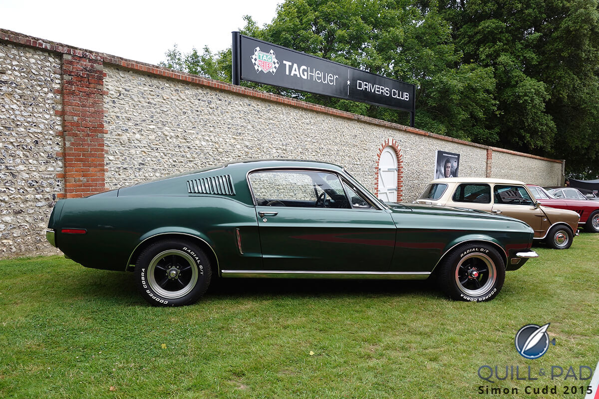 One of Steve McQueen’s cool Mustangs from ‘Bullitt’ at the 2015 Goodwood Festival of Speed