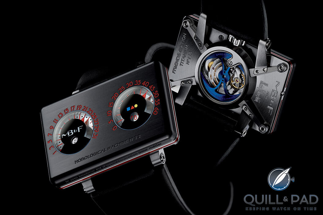 MB&F HM2.2 Black Box: Alain Silberstein's Performance Art piece in collaboration with MB&F