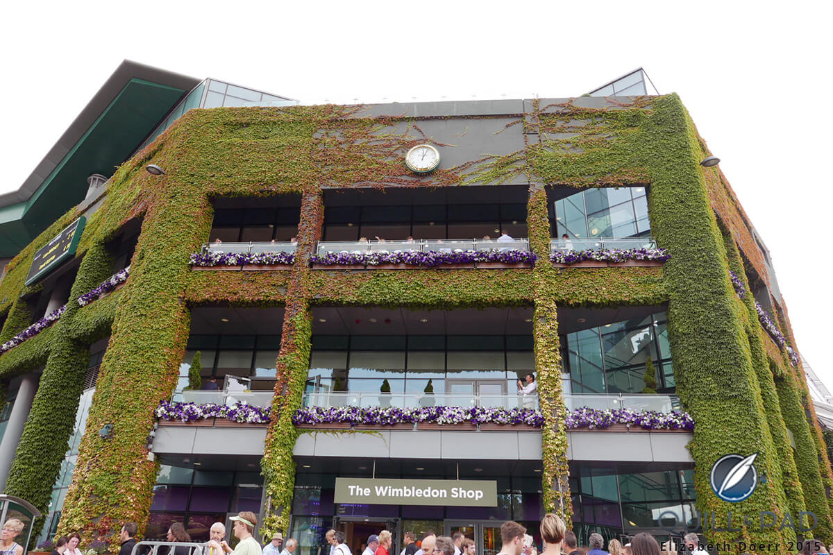 Rolex clocks are everywhere at Wimbledon