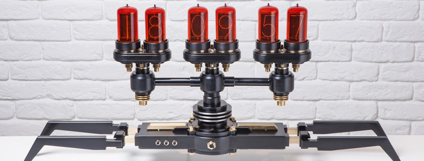 Nixie Machine for MB&F by Frank Buchwald, idea and Nixie tubes by Alberto Schileo