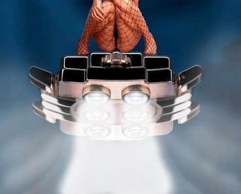 Blasting off: composite photo posted online by a Harry Winston Opus 3 owner