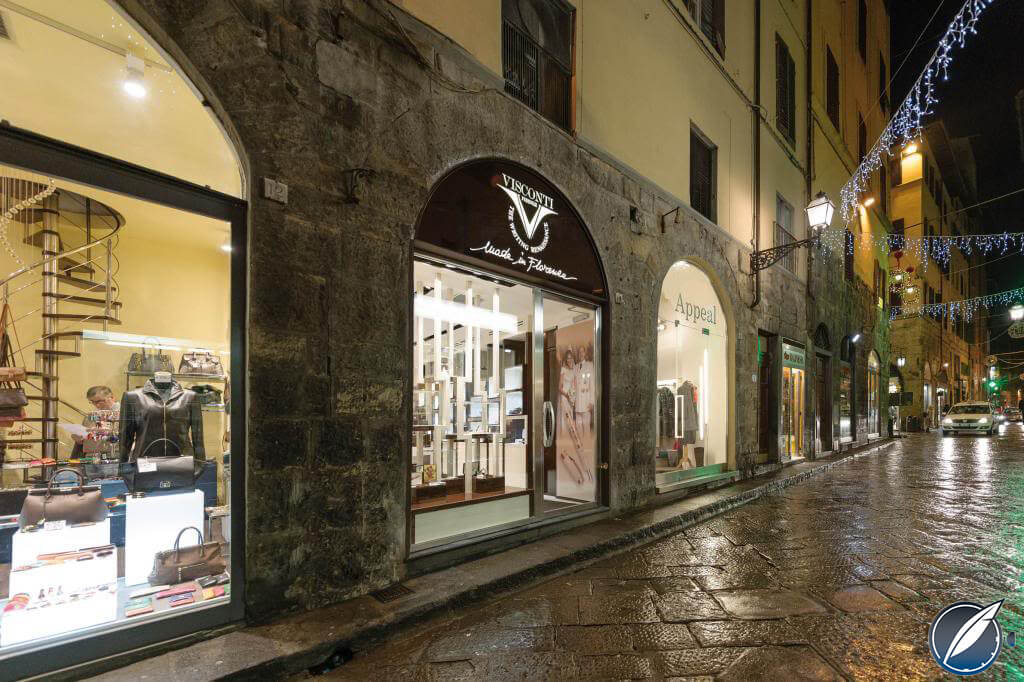 The Visconti boutique in Florence