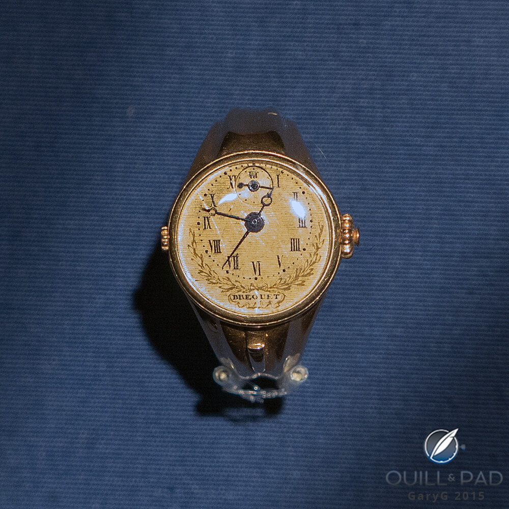 Ring alarm watch by Breguet with a stabbing surprise