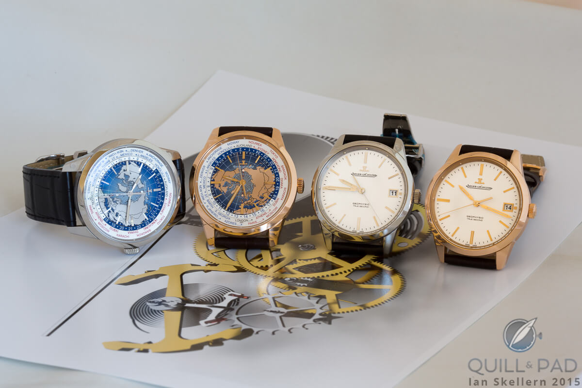 The (present) Jaeger-LeCoultre Geophysic collection