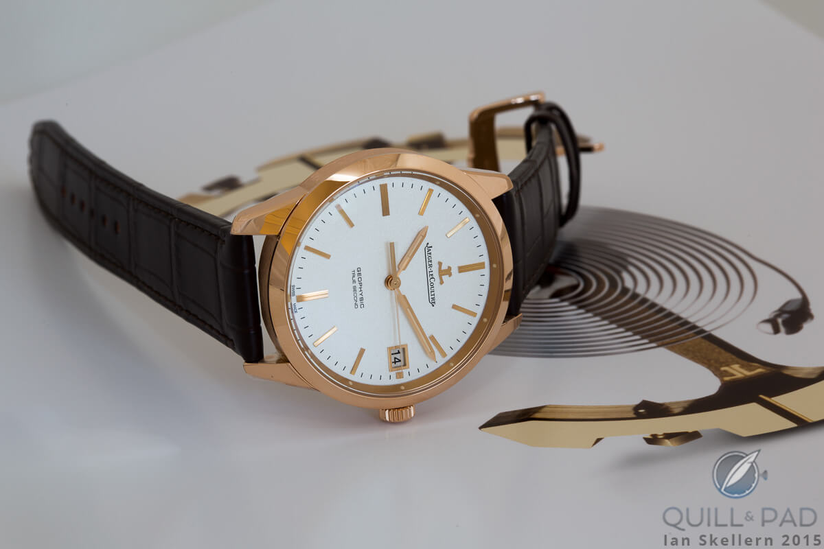 Jaeger-LeCoultre Geophysic True Second in pink gold