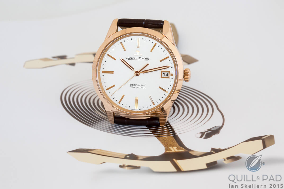 Jaeger-LeCoultre Geophysic True Second in pink gold