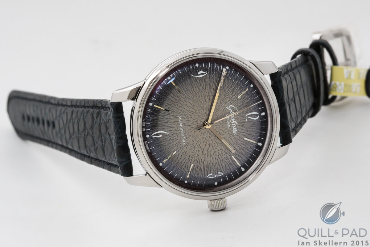Glashütte Original Sixties Iconic Grey with stamped dial