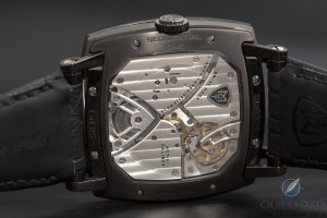 View through the display back of the MCT Frequential One F110