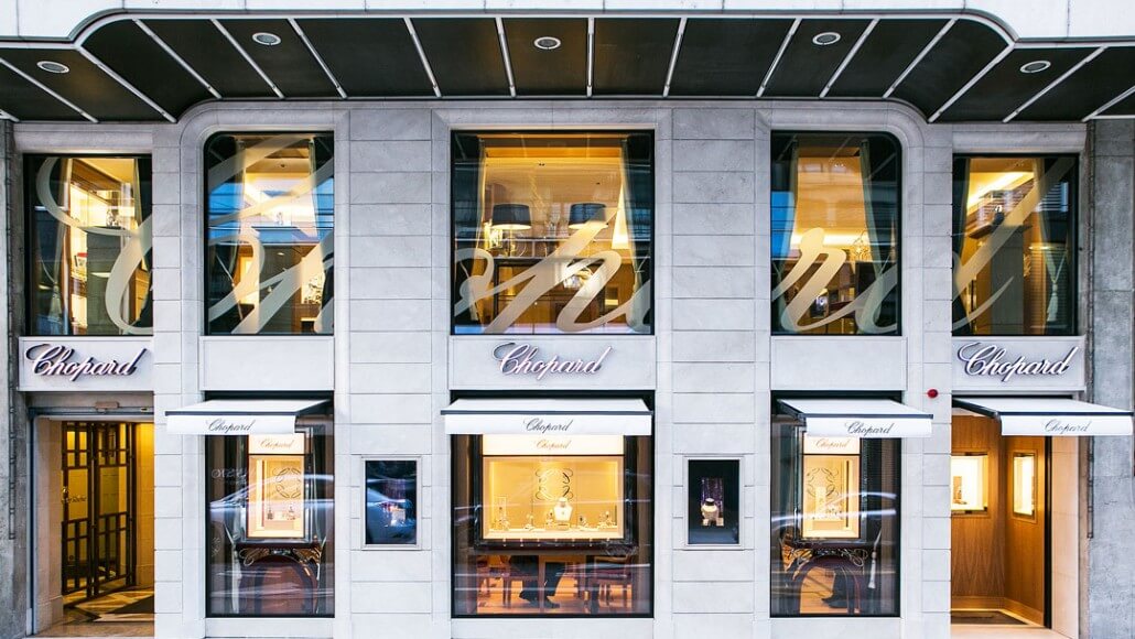The Chopard boutique in Geneva