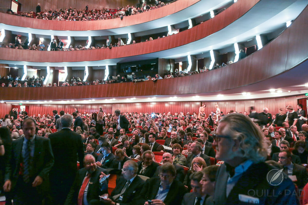 Take your seats please for the 2015 Grand Prix d’Horlogerie de Genève