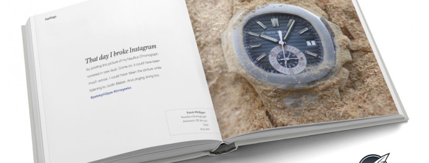 From ‘Hashtags and Watches’: Kristian Haagen’s Patek Philippe Reference 5980 Nautilus in a pile of sawdust