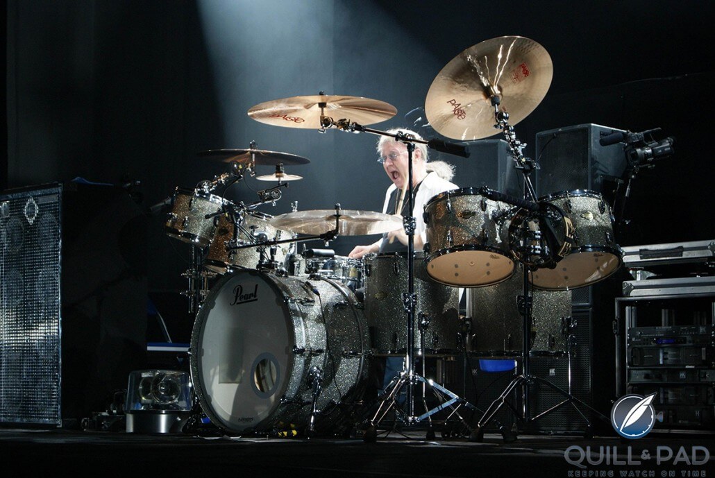 Deep Purple drummer Ian Paice (photo courtesy Vogelmann / Paiste)