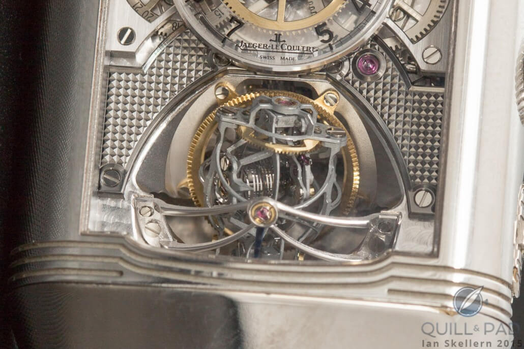The mesmerizing cylindrical hairspring and multi-axis tourbillon of the Jaeger-LeCoultre Reverso Gyrotourbillon 2