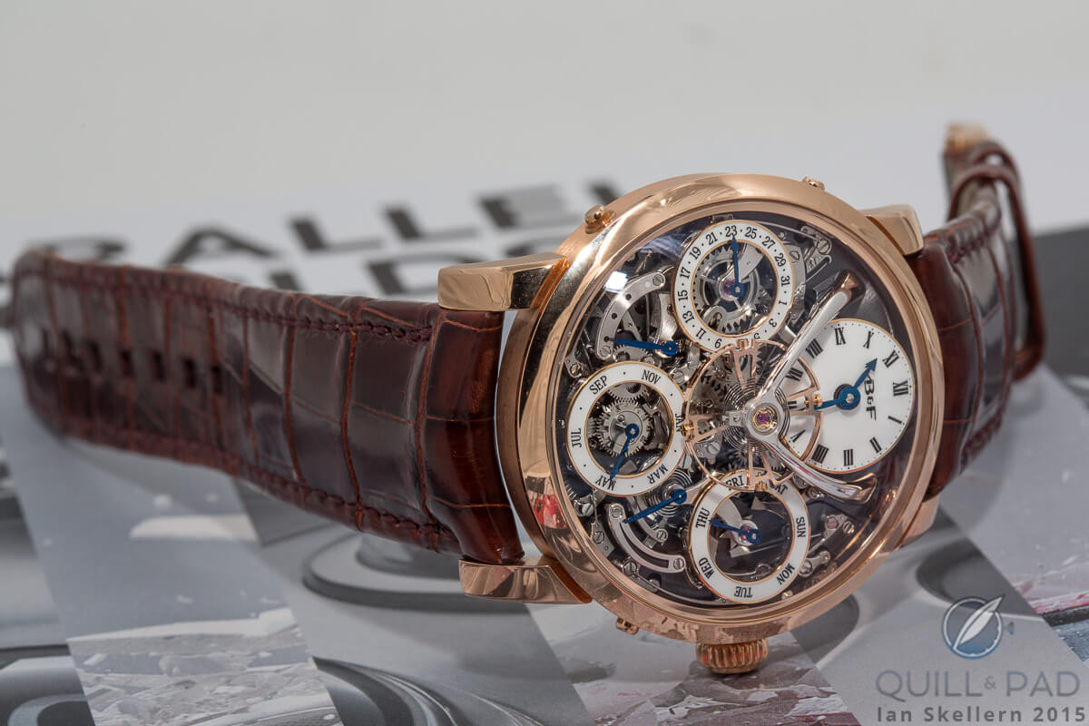 MB&F Legacy Machine Perpetual in red gold